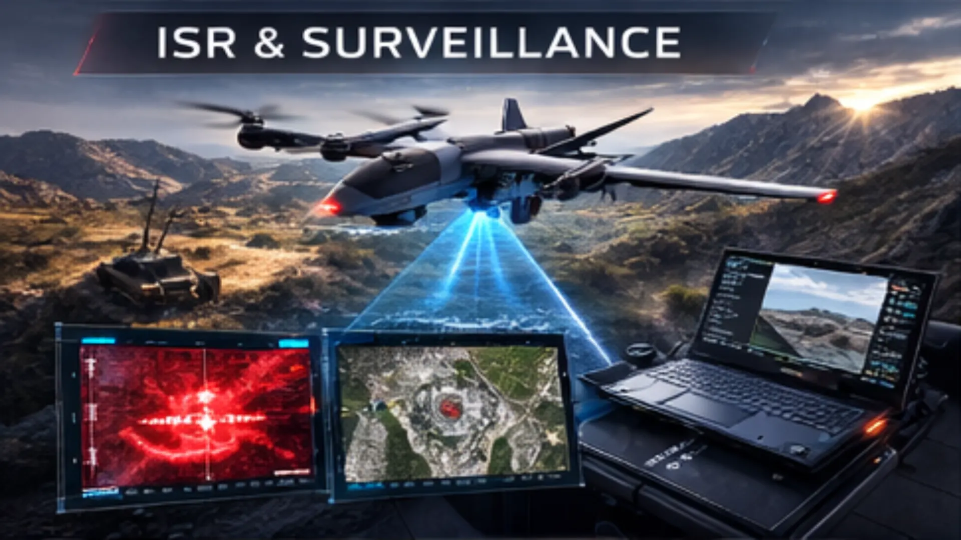 Barracuda ISR surveillance mission scenario