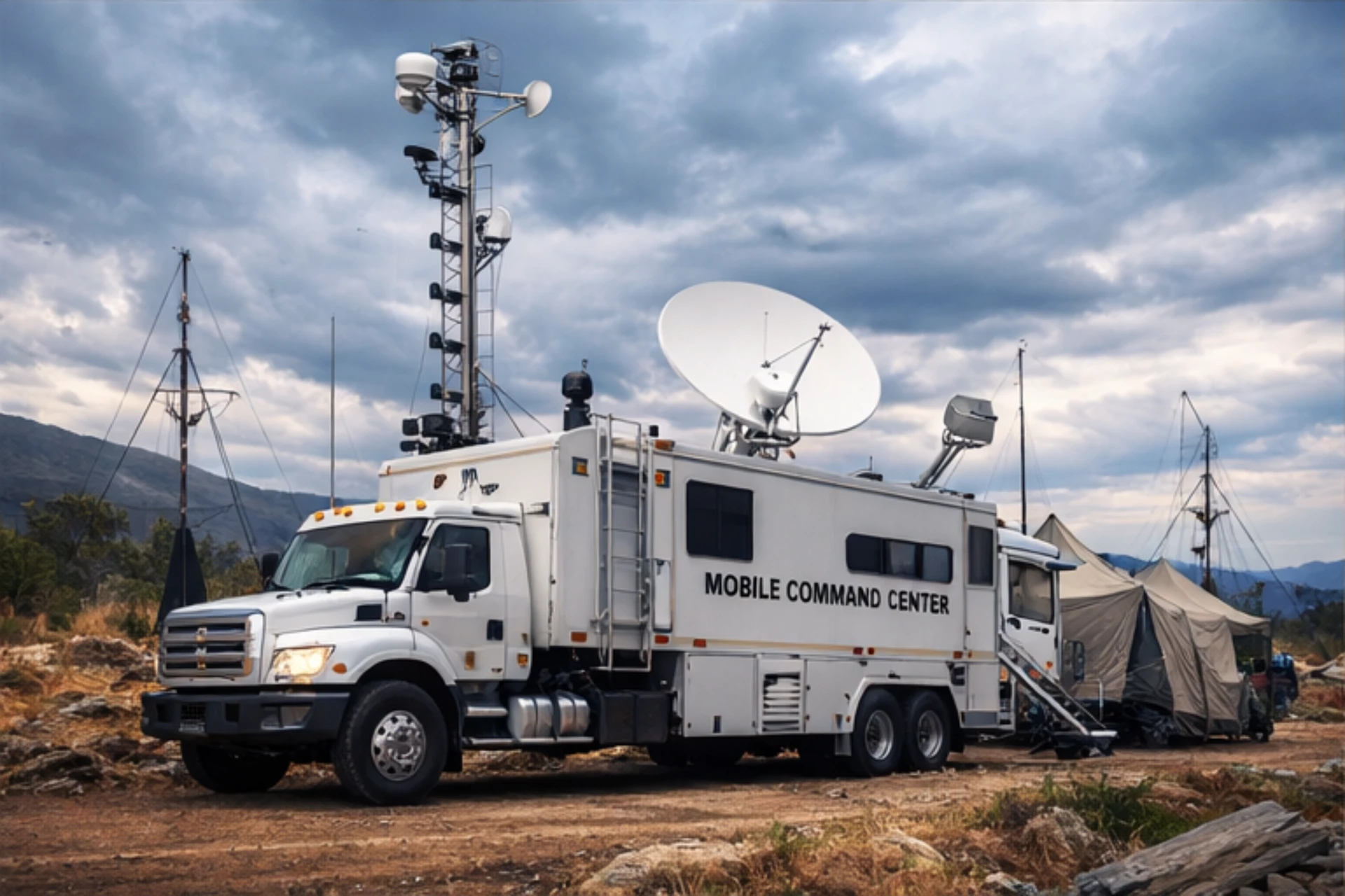 EvaGate command vehicle deployment scenario